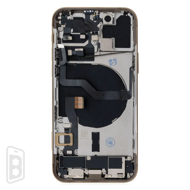 Back Housing W/ Small Components Pre-Installed Compatible For iPhone 12 Pro Max (US Version) (No Logo)