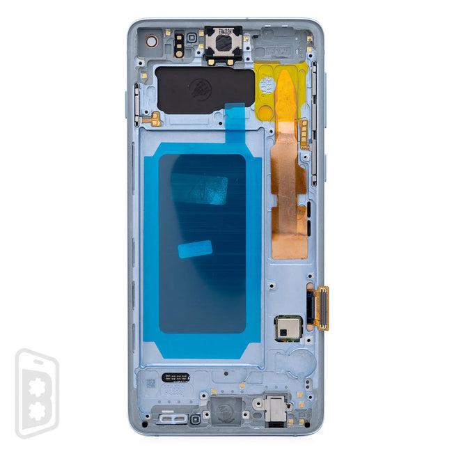LCD Assembly With Frame Compatible For Samsung Galaxy S10 (Refurbished)