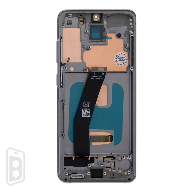 LCD Assembly With Frame Compatible For Samsung Galaxy S20 5G (Non-Verizon 5G UW Frame) (Soft OLED)