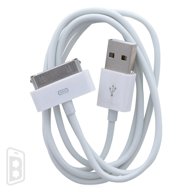 Car Charger - USB Type A Adapter + Non-MFI 30 Pin Cable