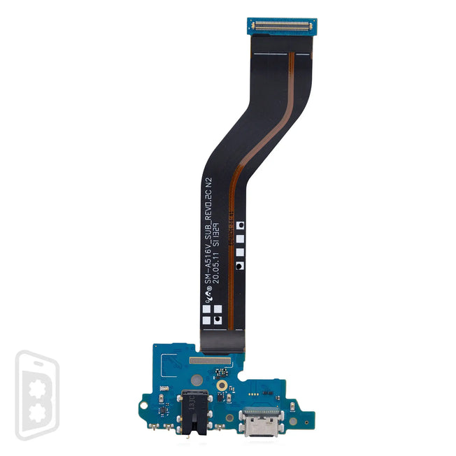 Charging Port With Headphone Jack Compatible For Samsung Galaxy A51 5G UW (A516 / 2020) (Verizon Version, Flex