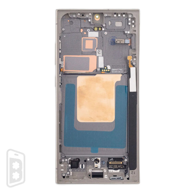LCD Assembly With Frame Compatible For Samsung Galaxy S24 Ultra 5G (Refurbished)