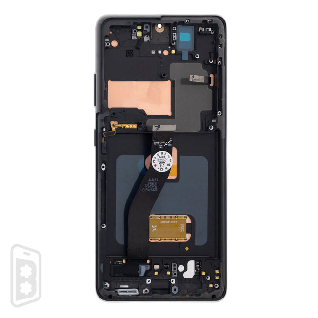 LCD Assembly With Frame Compatible For Samsung Galaxy S21 Ultra 5G (Refurbished)