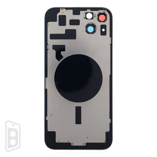 Back Glass With Steel Plate With Wireless NFC Charging MagSafe Magnet Compatible For iPhone 14 Plus (No Logo)