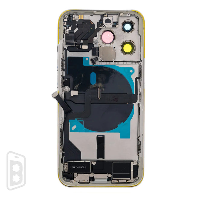 Back Housing W/ Small Components Pre-Installed Compatible For iPhone 13 Pro (US Version) (No Logo)