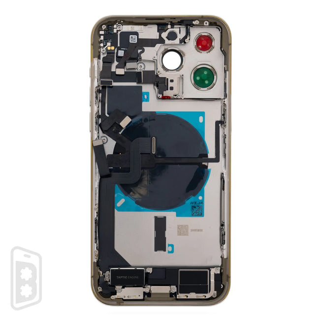 Back Housing W/ Small Pre-Installed Compatible For iPhone 14 Pro Max (US Version) (No Logo)