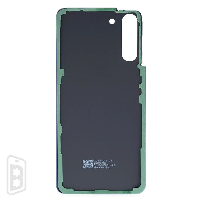 Back Cover Glass Without Camera Lens Compatible For Samsung Galaxy S21 5G