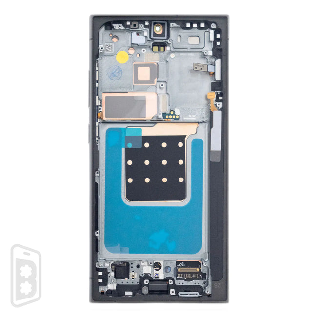 LCD Assembly With Frame Compatible For Samsung Galaxy S24 Ultra 5G (Refurbished)