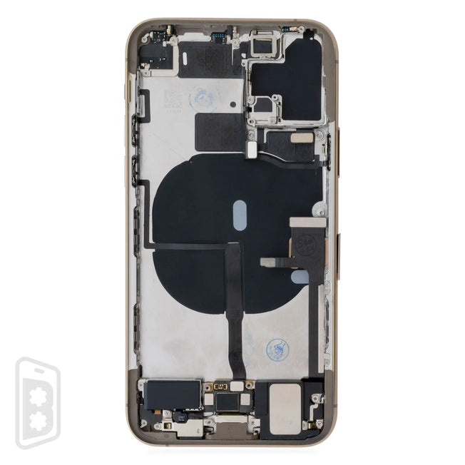 Back Housing W/ Small Components Pre-Installed Compatible For iPhone 11 Pro (No Logo)