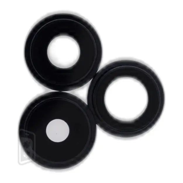 Back Camera Lens With Bracket & Bezel Compatible For iPhone 14 Pro / 14 Pro Max (3 Piece Set)