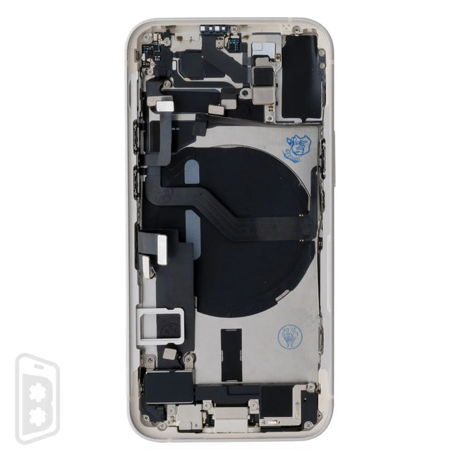Back Housing W/ Small Components Pre-Installed Compatible For iPhone 12 Mini (US Version) (No Logo)