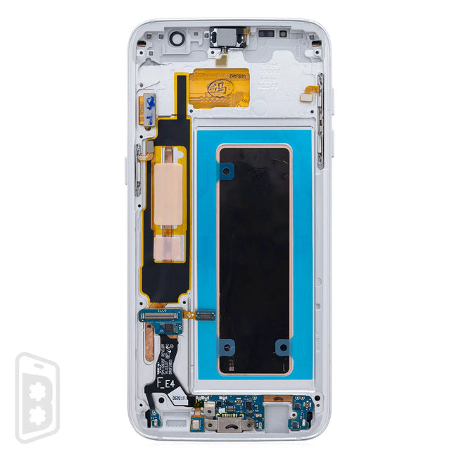 LCD Assembly With Frame Compatible For Samsung Galaxy S7 Edge (Refurbished)