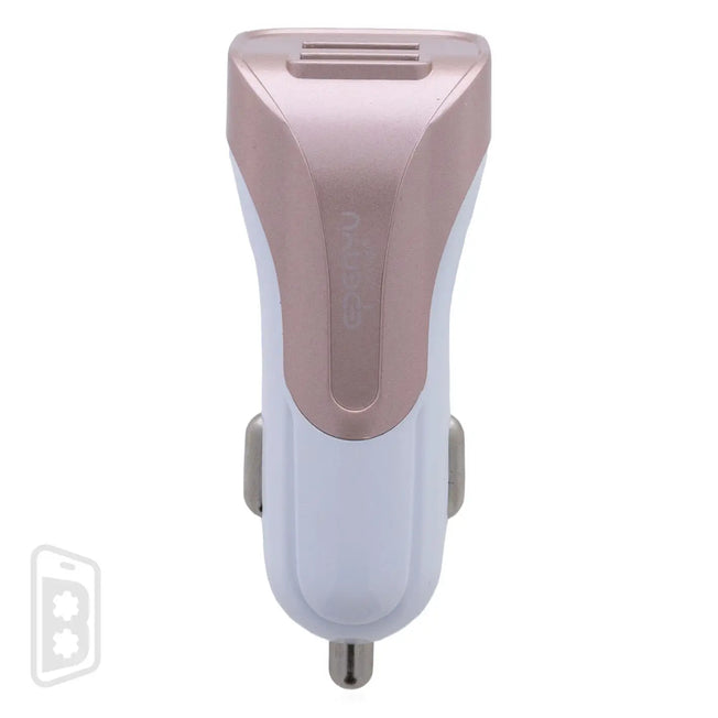 Epenyu - Car Charger - Dual USB Type A Adapter + USB Type C Cable
