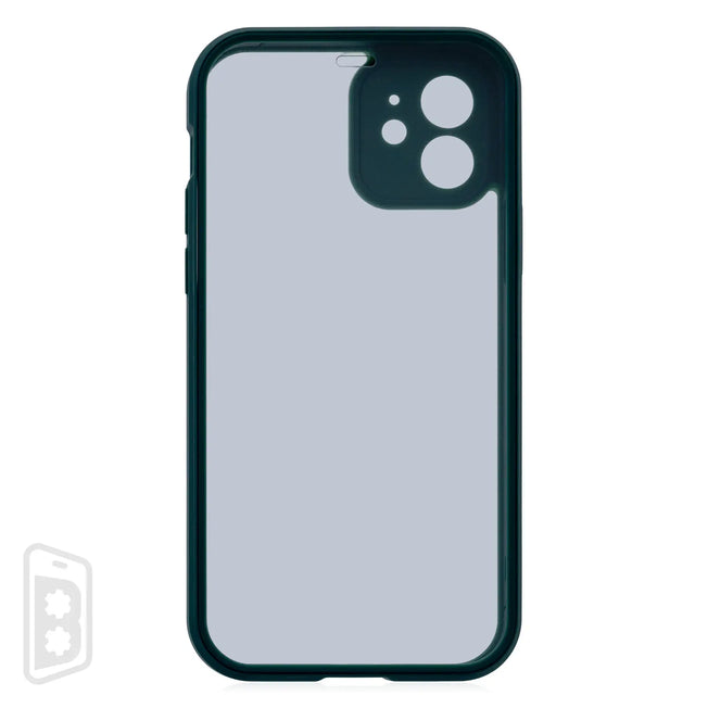 Silicone Magnet Tempered Glass - iPhone 12 Series