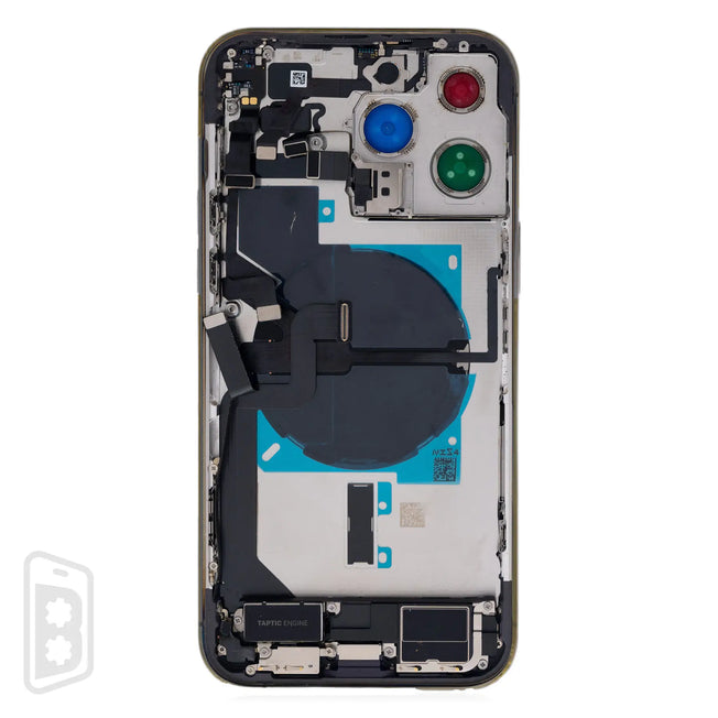 Back Housing W/ Small Pre-Installed Compatible For iPhone 14 Pro Max (US Version) (No Logo)
