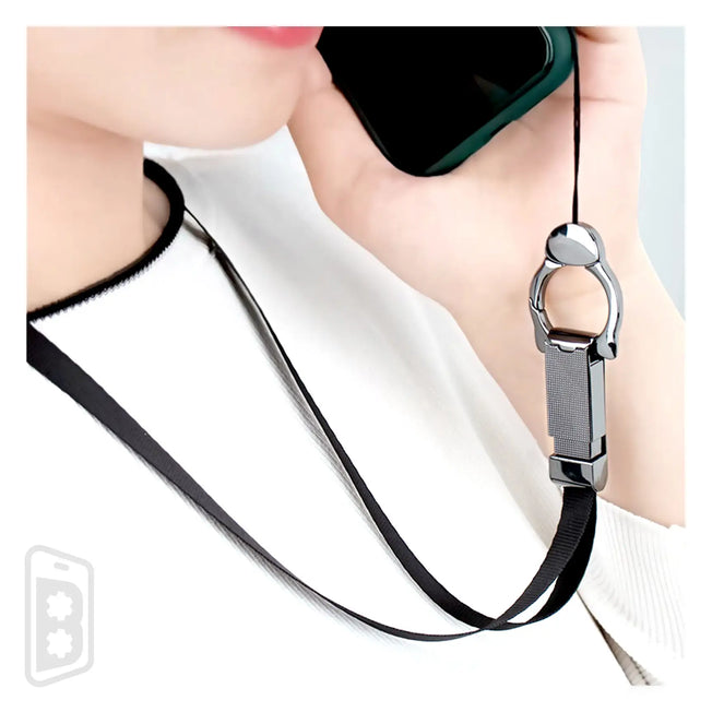 Cat Shape Woven Lanyard