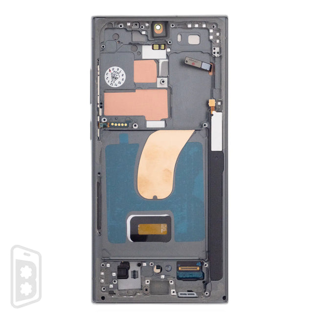 LCD Assembly With Frame Compatible For Samsung Galaxy S23 Ultra 5G (Refurbished)