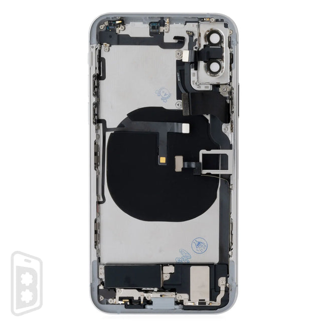 Back Housing W/ Small Components Pre-Installed Compatible For iPhone XS (No Logo)