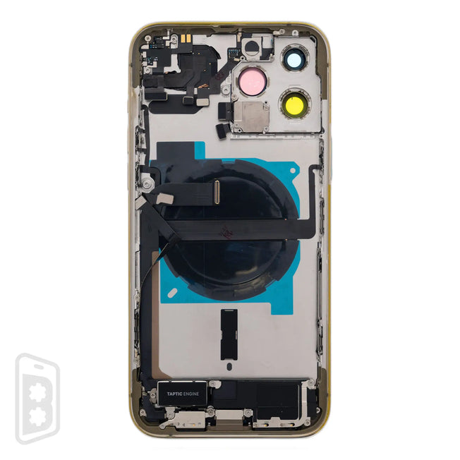 Back Housing W/ Small Components Pre-Installed Compatible For iPhone 13 Pro Max (US Version) (No Logo)