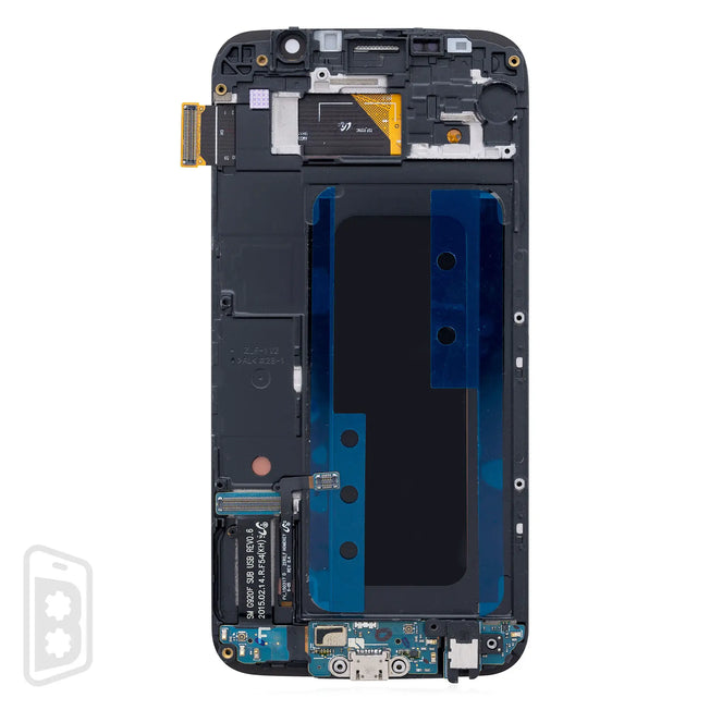 LCD Assembly With Frame Compatible For Samsung Galaxy S6 (Refurbished)