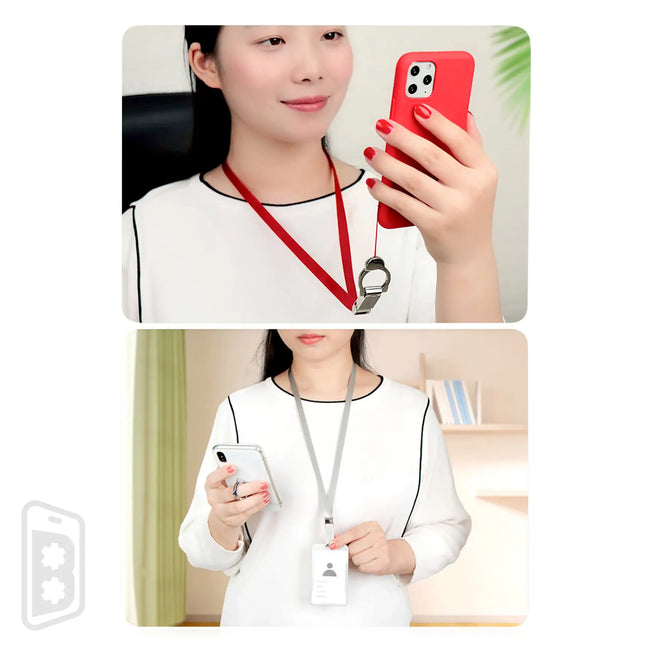 Cat Shape Woven Lanyard