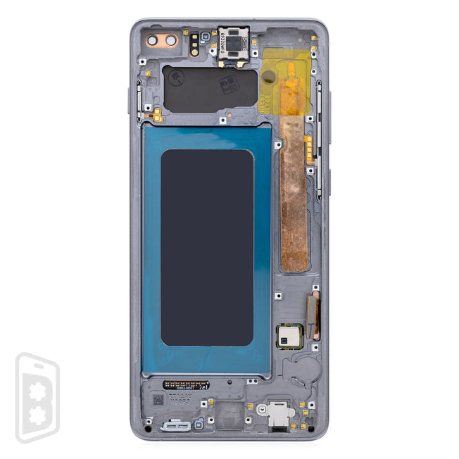 LCD Assembly With Frame Compatible For Samsung Galaxy S10 Plus (Refurbished)