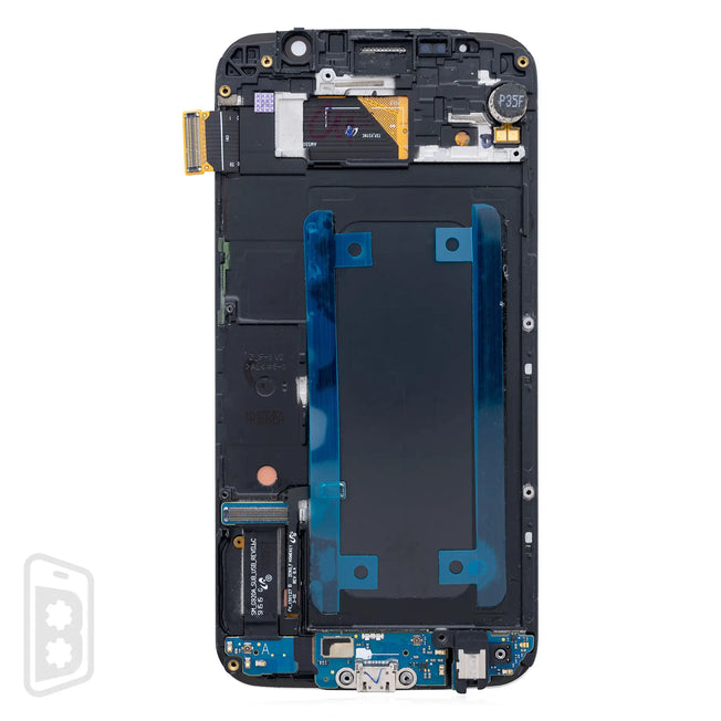 LCD Assembly With Frame Compatible For Samsung Galaxy S6 (Refurbished)