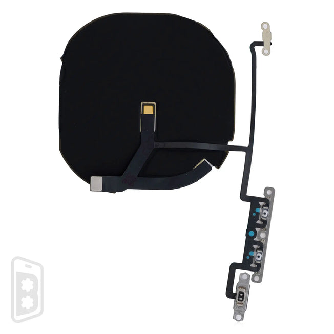Wireless NFC Charging Flex With Power & Volume Flex Pre-Installed Compatible For iPhone XS Max