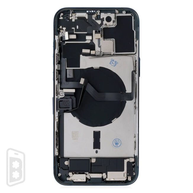 Back Housing W/ Small Components Pre-Installed Compatible For iPhone 12 Pro Max (US Version) (No Logo)