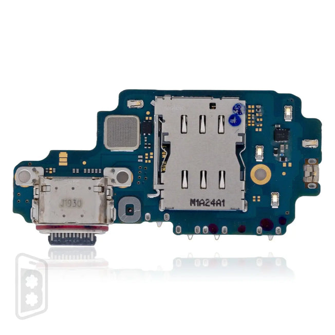 Charging Port Board With Sim Card Reader Compatible For Samsung Galaxy S22 Ultra 5G (G908U/D/O/E/R07A) (US Version)