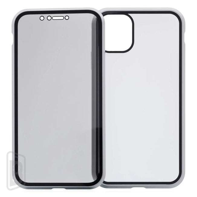 Metallic Magnet Privacy Tempered Glass - iPhone 11 Series