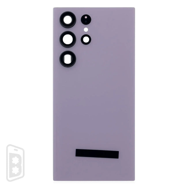 Back Cover Glass With Camera Lens Compatible For Samsung Galaxy S23 Ultra 5G