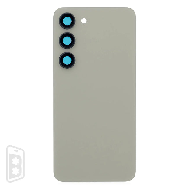 Back Cover Glass With Camera Lens Compatible For Samsung Galaxy S23 5G