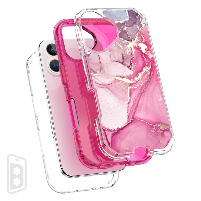 Three Layer Marble - iPhone 16 Series