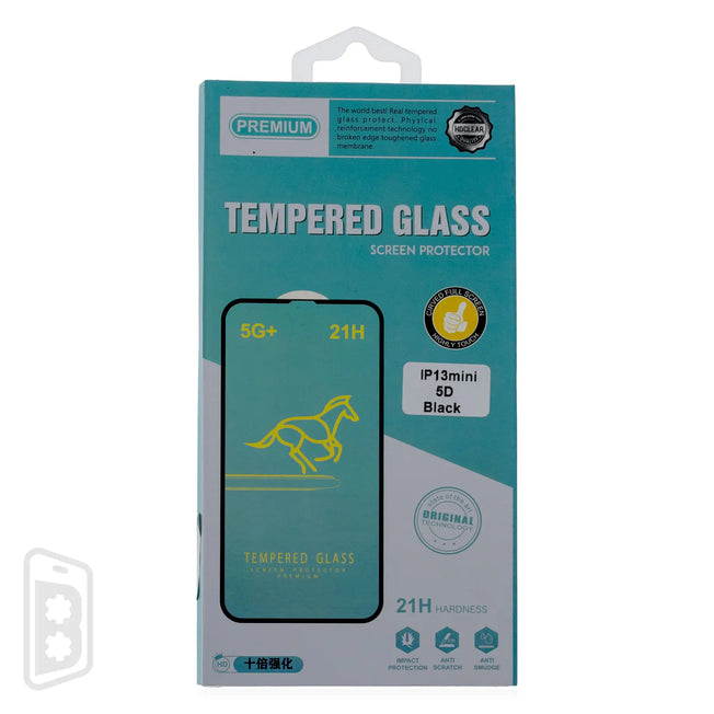 iPhone 13 Mini Tempered Glass - XD Full Coverage