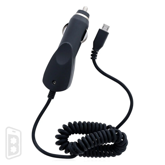 Car Charger - Car Adapter + 6ft Micro USB Cable