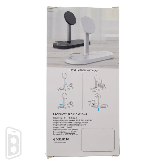 3 in 1 Multifunction Magnetic Wireless Charger Stand for iPhone/AirPods/iWatch