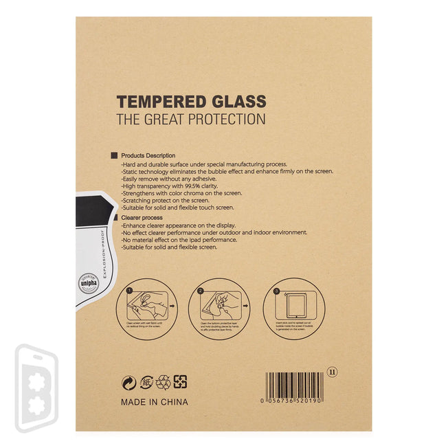 iPad Pro 11" 1st Gen / iPad Pro 11" 2nd Gen / iPad Pro 11" 3rd Gen / iPad Pro 11" 4th Gen / iPad Air 4th Gen / iPad Air 5th Gen Tempered Glass - Clear