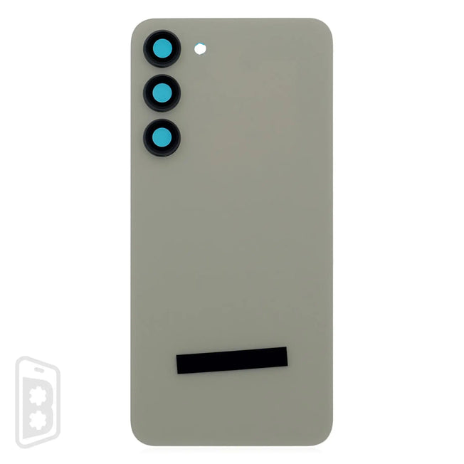 Back Cover Glass With Camera Lens Compatible For Samsung Galaxy S23 Plus 5G