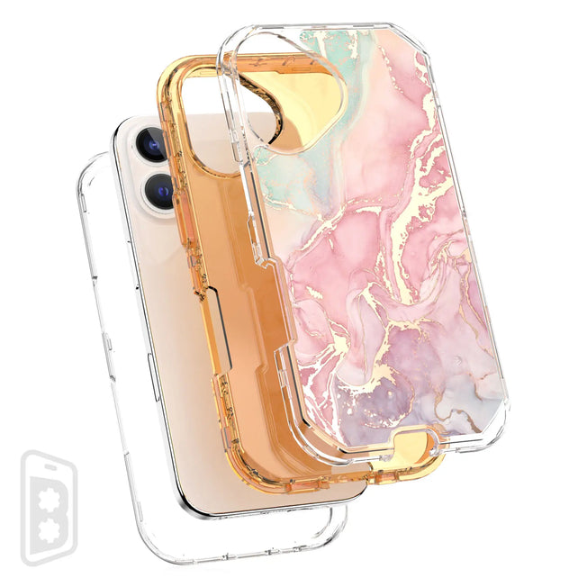 Three Layer Marble - iPhone 16 Series
