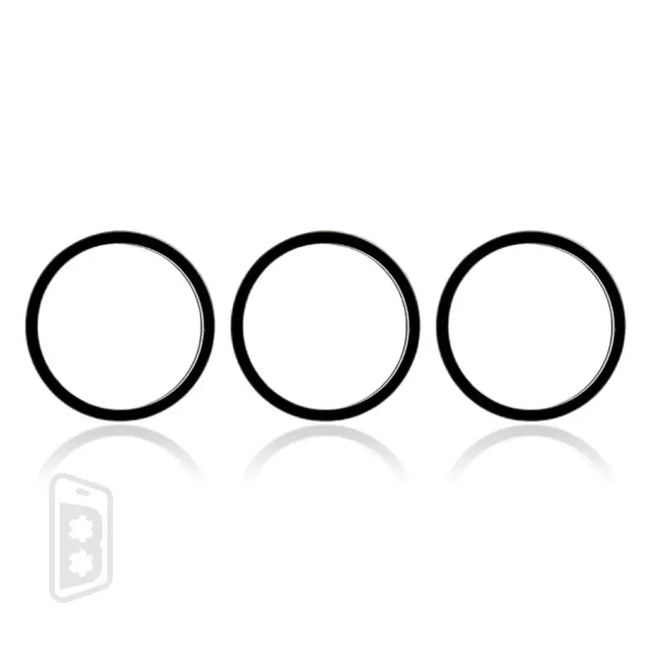 Back Camera Bezel Ring Only Compatible For iPhone 14 Pro / 14 Pro Max (3 Piece Set)