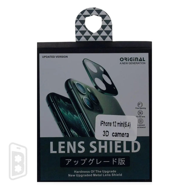 iPhone 12 Mini Back Camera Tempered Glass - Clear