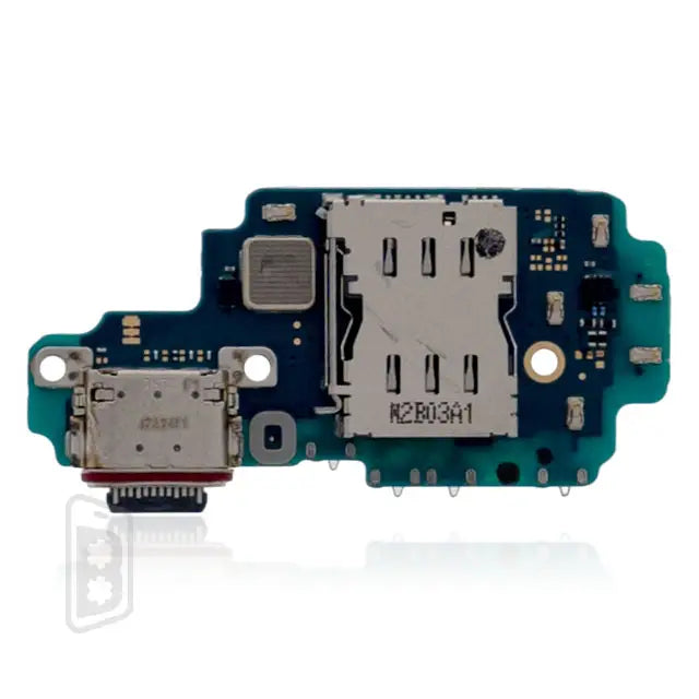 Charging Port Board With Sim Card Reader Compatible For Samsung Galaxy S23 Ultra 5G (S918U) (North American Version)