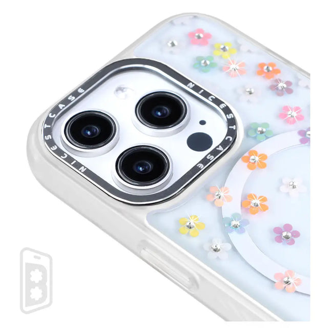 MagSafe Floral Sparkle - iPhone 16 Series