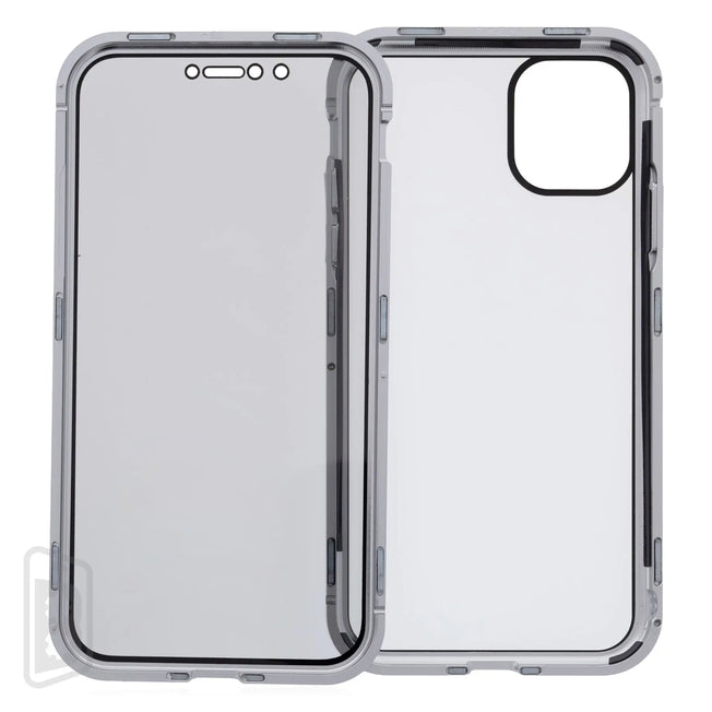 Metallic Magnet Privacy Tempered Glass - iPhone 11 Series