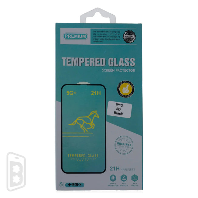 iPhone 13 / 13 Pro / 14 Tempered Glass - XD Full Coverage