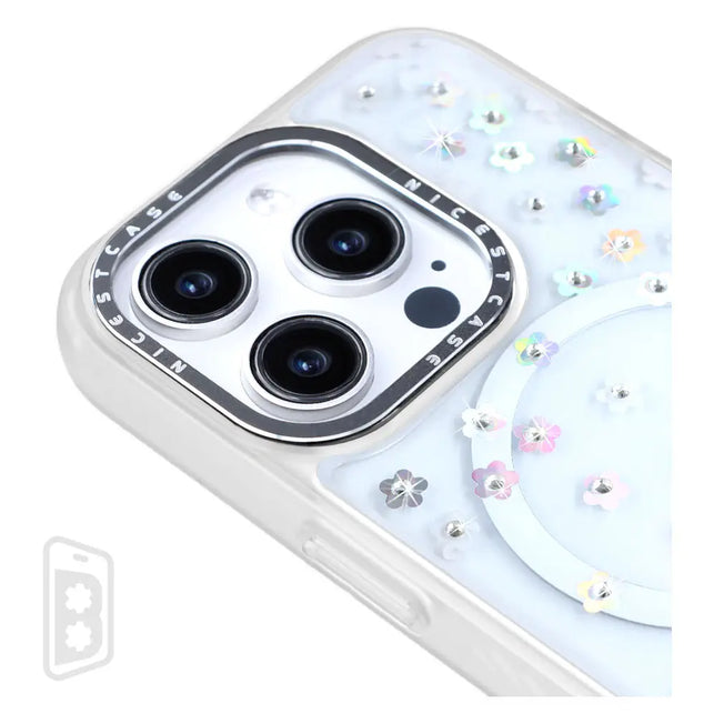 MagSafe Floral Sparkle - iPhone 16 Series