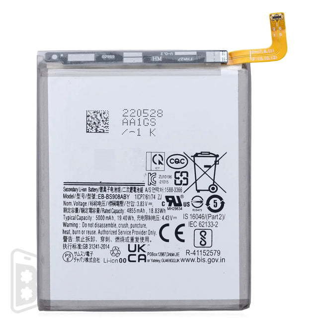 Replacement Battery Compatible For Samsung Galaxy S22 Ultra