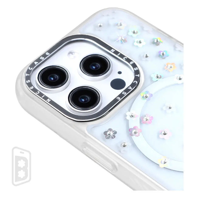 MagSafe Floral Sparkle - iPhone 16 Series