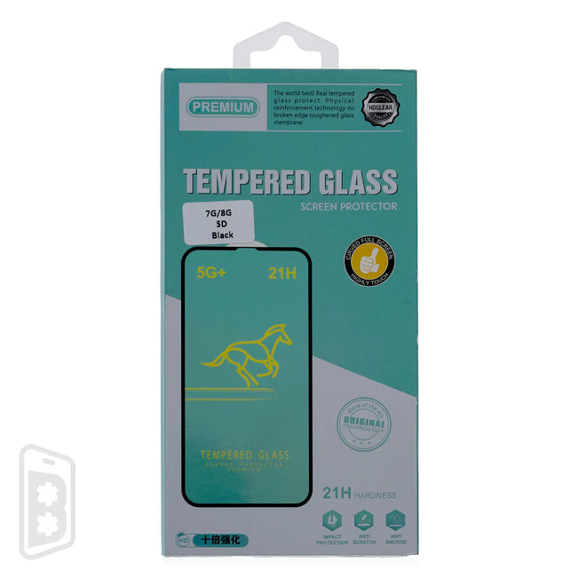 iPhone 6 / 7 / 8 / SE 2 Tempered Glass - XD Full Coverage